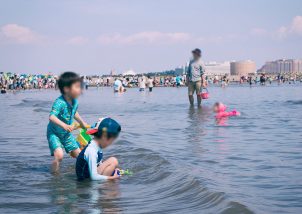 東京都内で磯遊び 海水浴が楽しめる 葛西海浜公園西なぎさの紹介