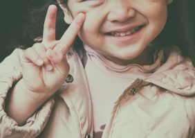 笑顔の写真