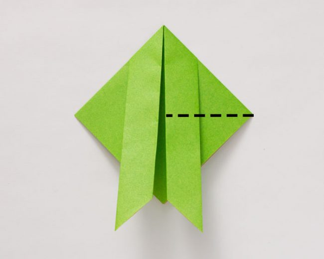 折り紙 つのながかぶと の折り方 分かりやすい図解で解説