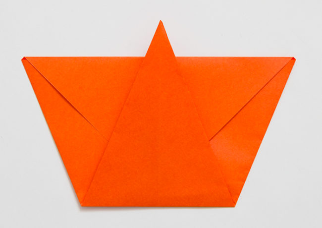 折り紙の折り方「かぼちゃ」